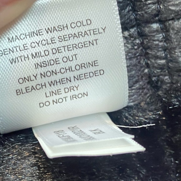 EUC ANDREW MARC MARC NEW YORK FAUX LEATHER AND FUR FRINGE BOHEMIAN VEST MEDIUM - Picture 7 of 8